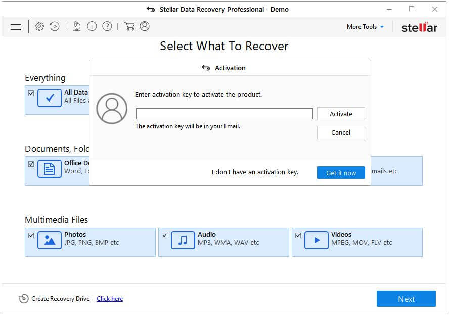 Stellar Data Recovery 10.0.0.5 Crack Free 2021 Download
